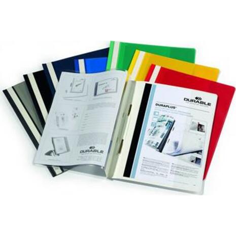 Ντοσιέ με έλασμα Durable 2579 πλαστικό με θήκη στο εξώφυλλο σε διάφορα χρώματα